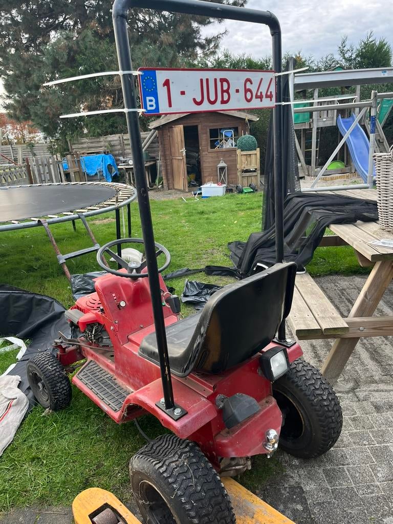 Zitmaaier zonder maaidek, Ophalen, Zo goed als nieuw