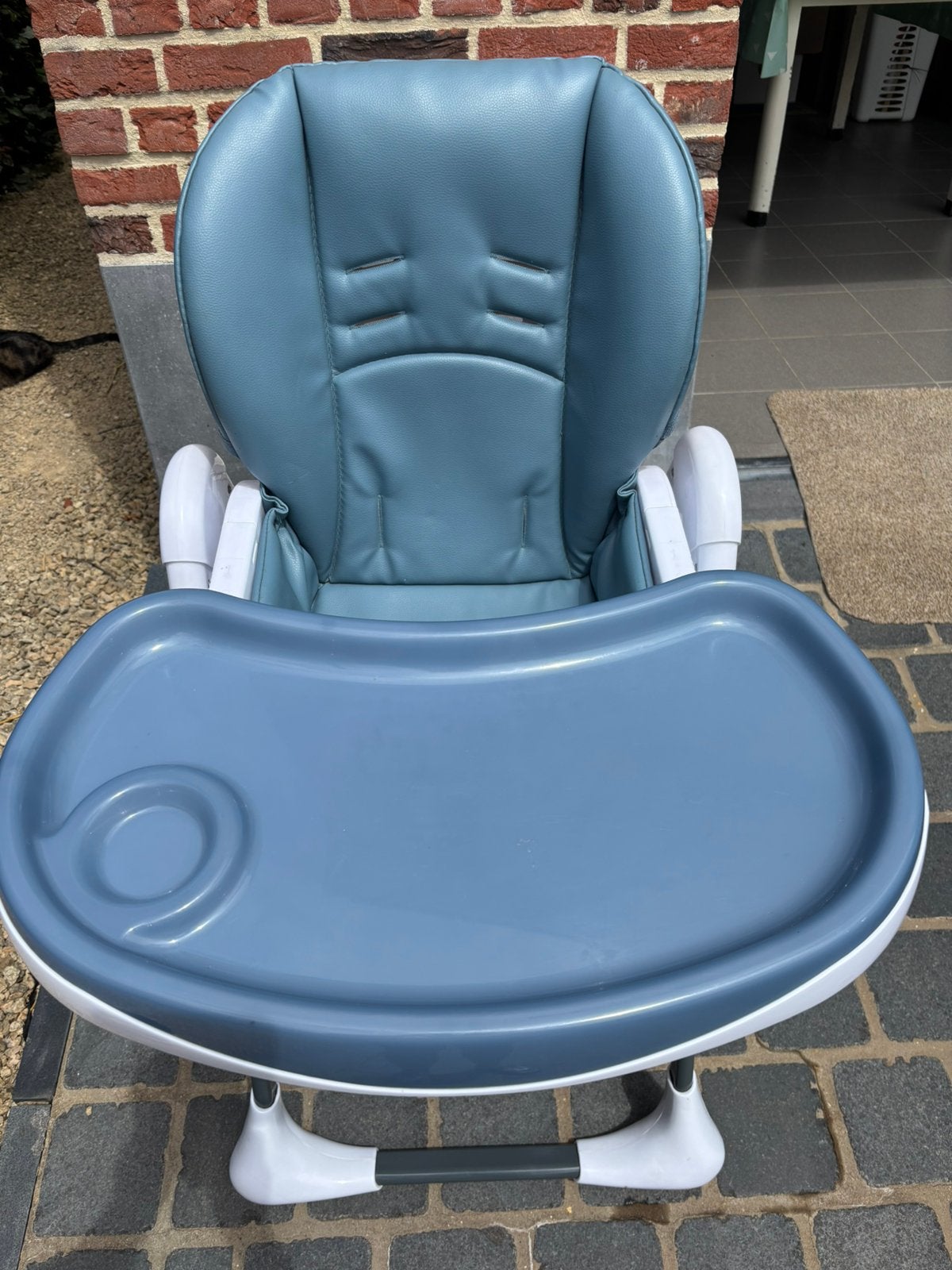 Chaise haute evolutive, Ophalen, Zo goed als nieuw, Meegroeistoel, Afneembaar eetblad