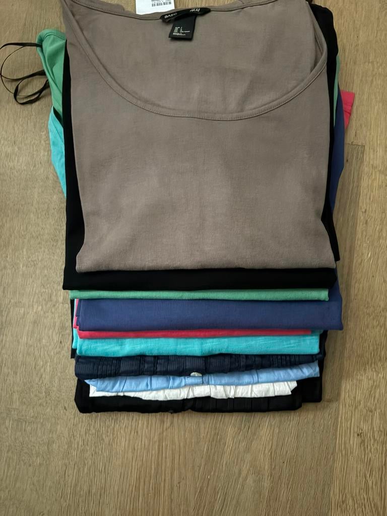 10 stuks  kleedjes en tunieks van H&M, Kleding | Dames, Ophalen of Verzenden, Zo goed als nieuw, Zwart
