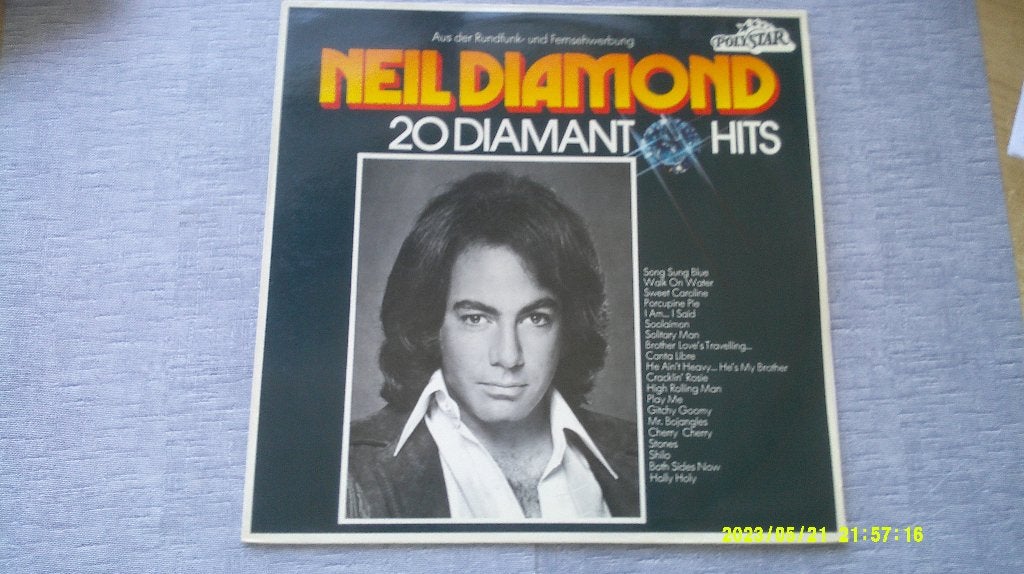 Neil Diamond – 20 diamant hits (LP), Ophalen of Verzenden, Gebruikt