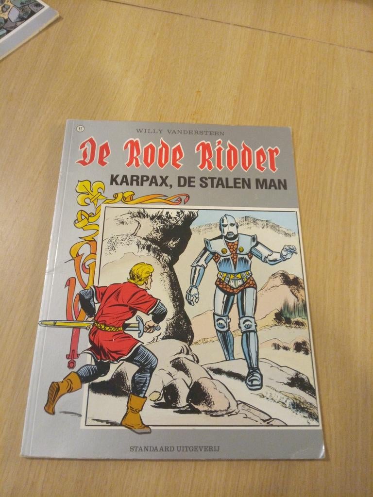 De rode ridder.  Karpax , de stalen man nummer 82, Boeken, Stripverhalen, Ophalen of Verzenden