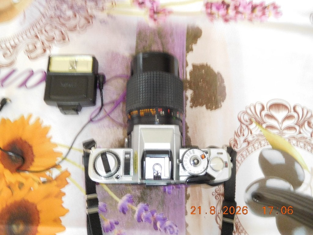 Fototoestel met telelens, Audio, Tv en Foto, Fotocamera's Analoog, Ophalen, Zo goed als nieuw, Compact, Minolta
