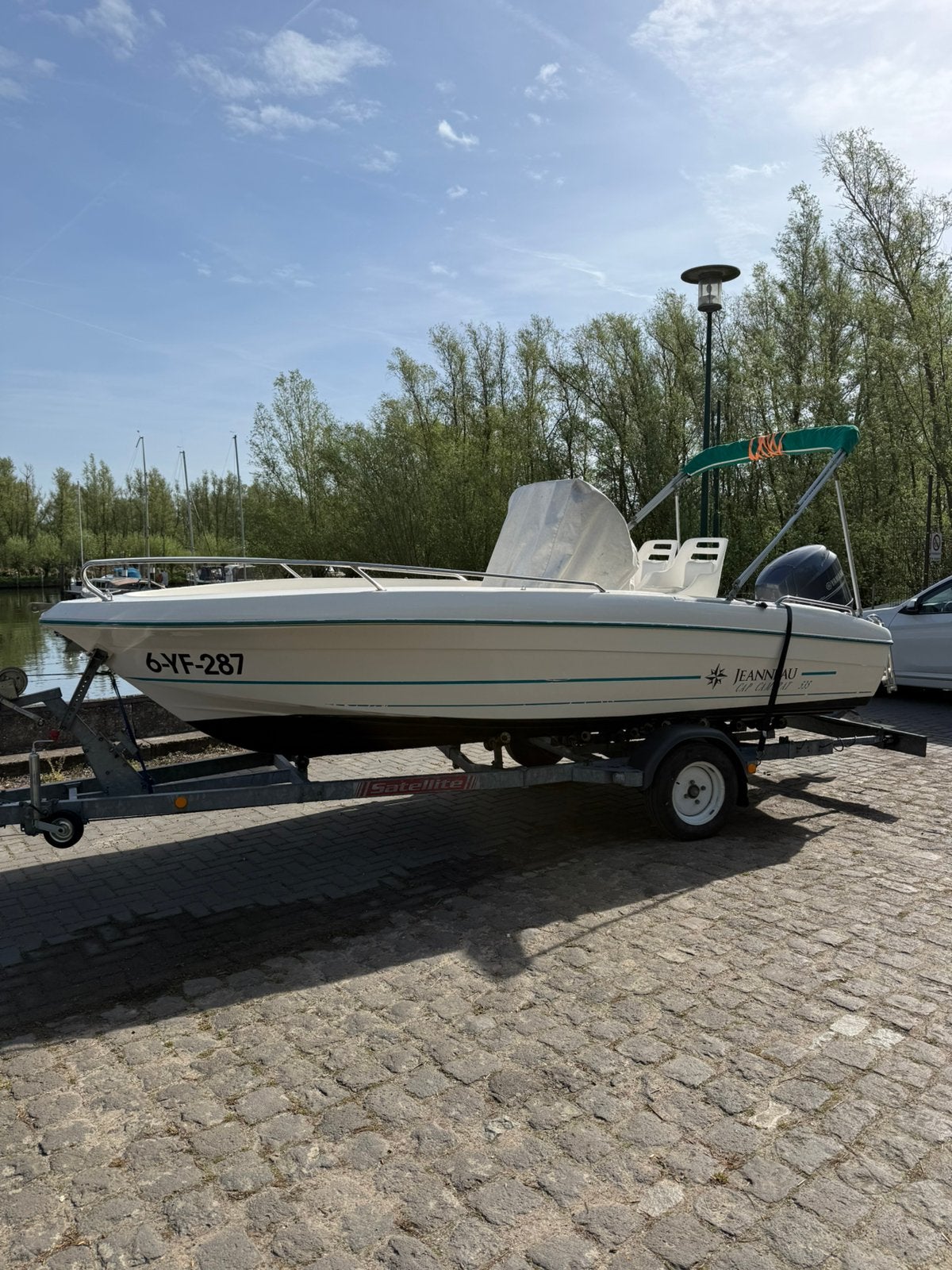Cap Camarat 535 | Yamaha 115PK | Geremde Trailer, Viertaktmotor, Zo goed als nieuw, 2 m, 115 pk