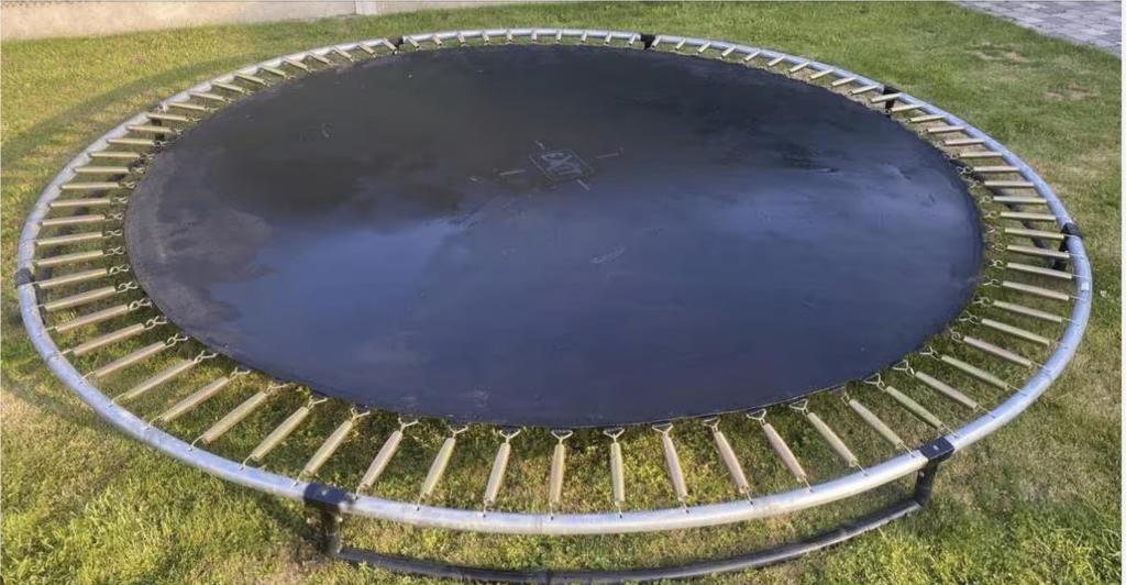 EXIT Elegant Premium inground trampoline, Ophalen, Gebruikt