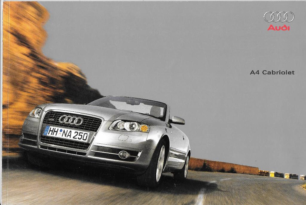 AUDI A4 CABRIOLET  2005, Ophalen of Verzenden, Zo goed als nieuw, Audi