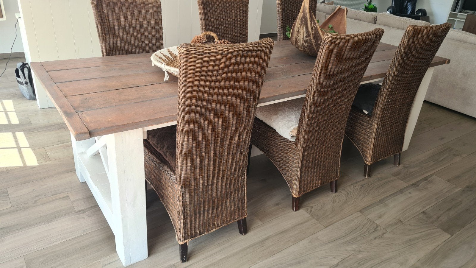 Eettafel en salonset, Huis en Inrichting, Complete eetkamers, Ophalen