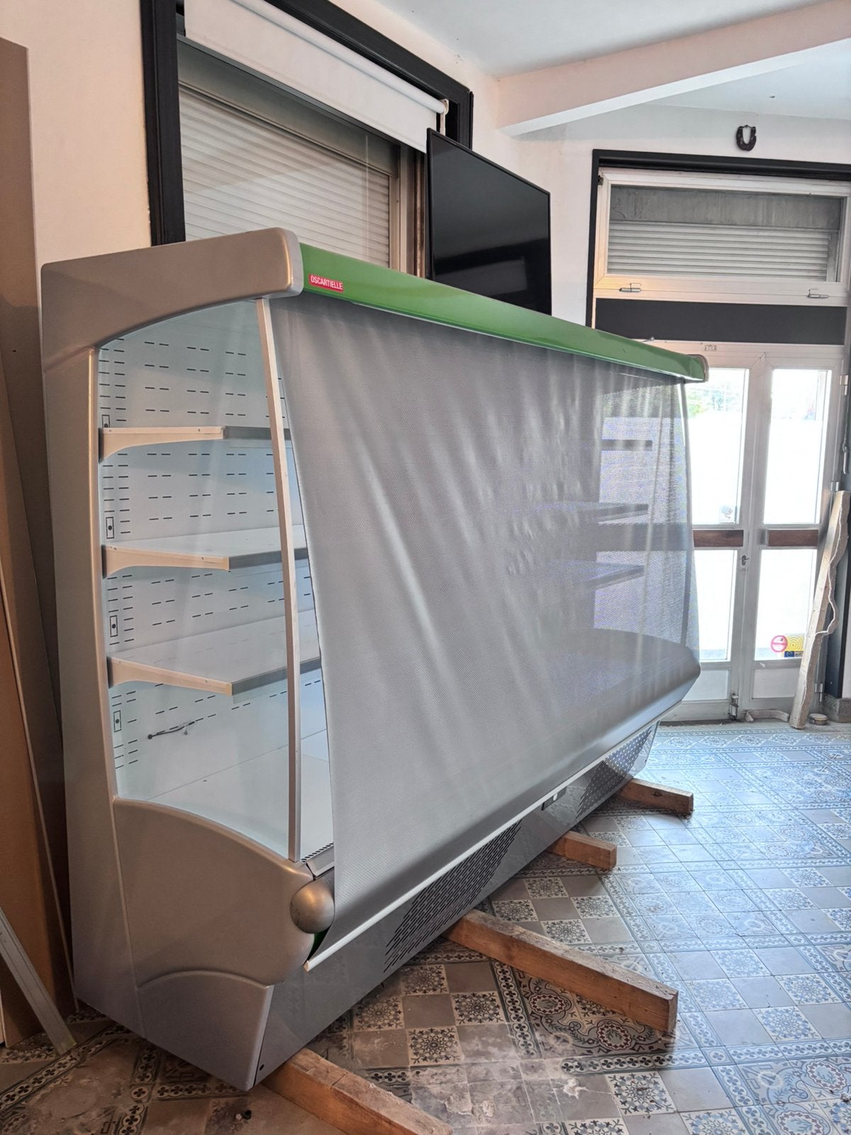Vitrine frigo professionnelle Oscartielle 2,60 m – 2020, Enlèvement, Refroidissement et Congélation