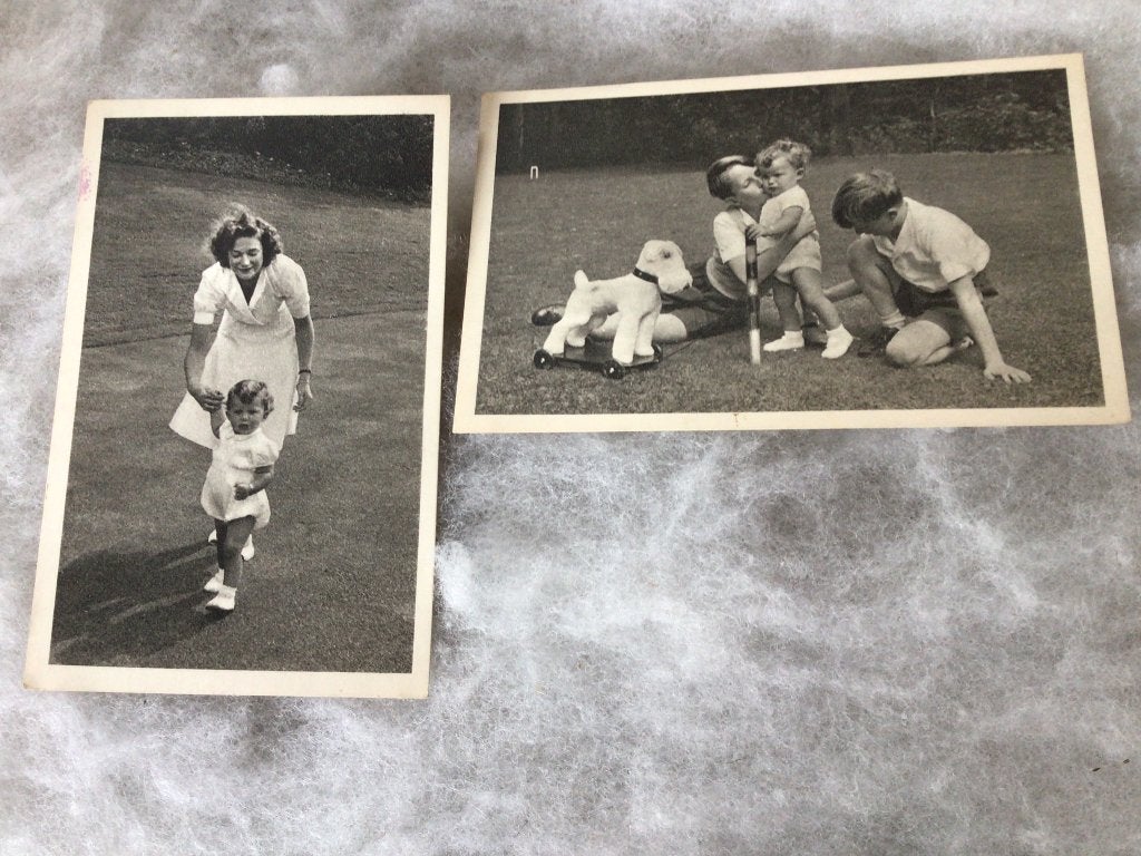 Oude postkaart . Koningshuis. Ongelopen, Verzamelen, Ophalen of Verzenden