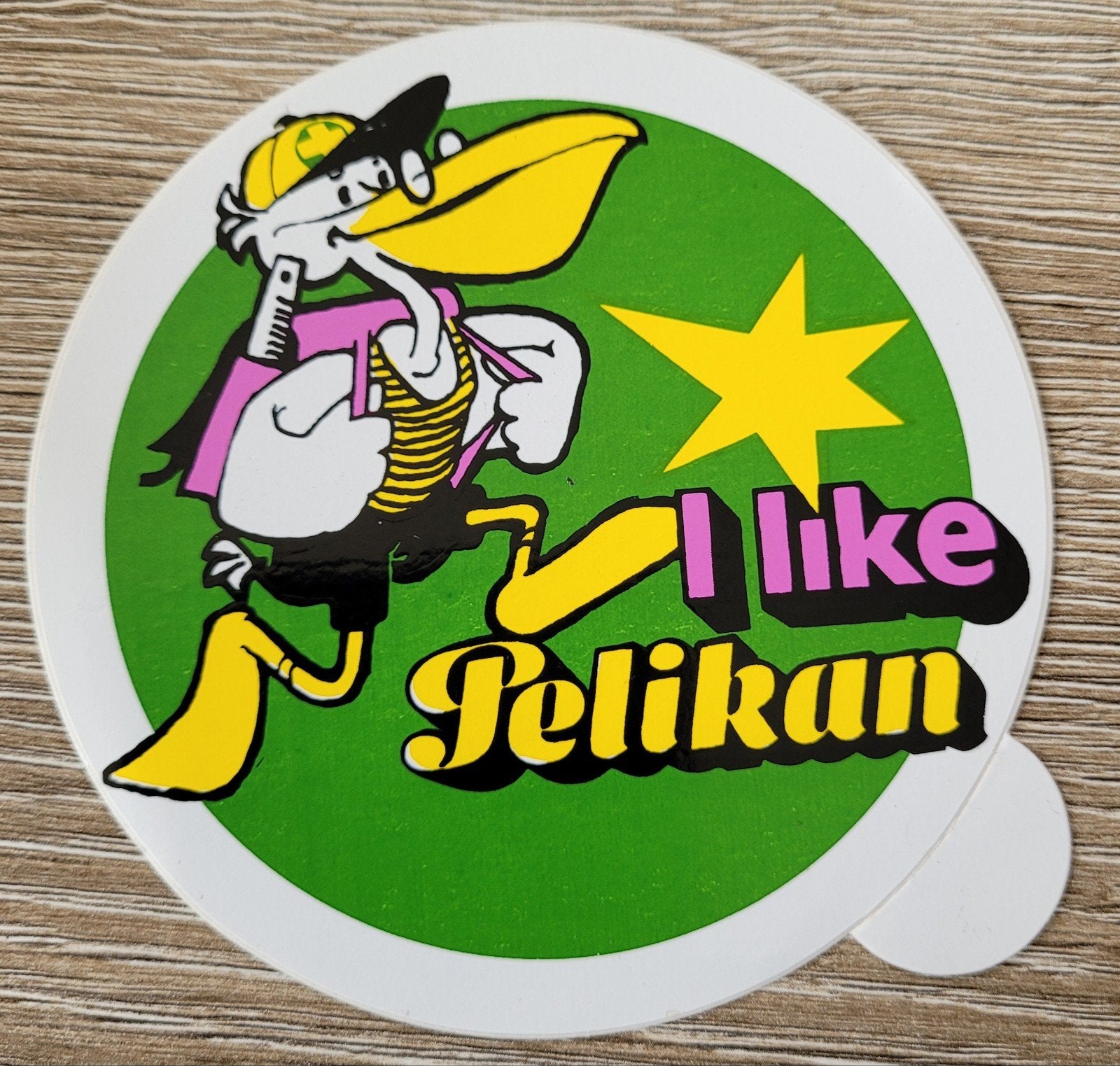 Oude sticker: I like Pelikan, Ophalen of Verzenden, Zo goed als nieuw, Merk