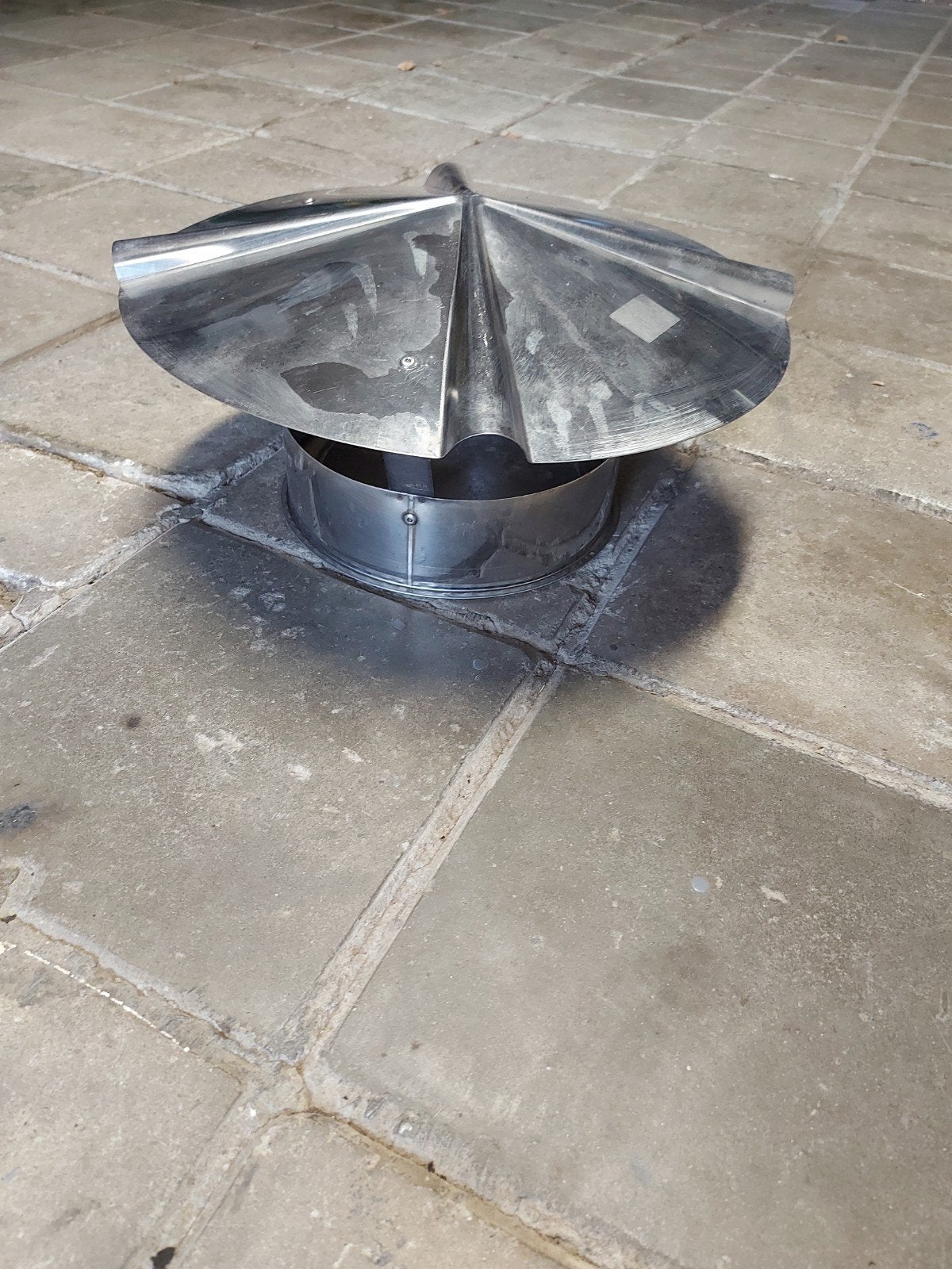 Inox schouwhoed, Huis en Inrichting, Ophalen