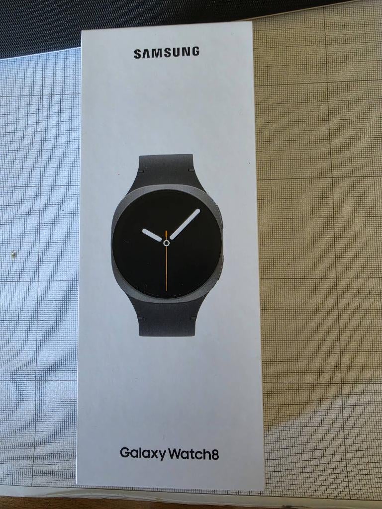 Samsung Galaxy Watch 8, Ophalen, Zwart, Nieuw, Samsung