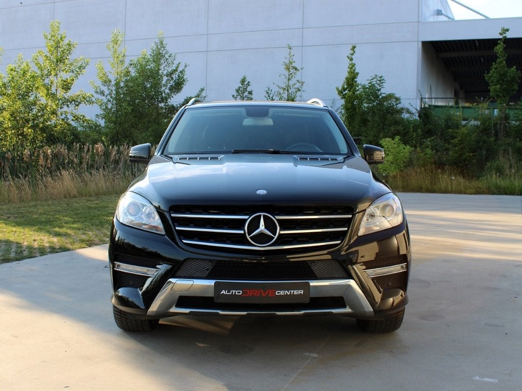 ✅Mercedes-Benz ML250d AMG-pack * 4matic * Navi * Leder * PDC, Auto's, Automaat, 4 cilinders, Zwart, Leder