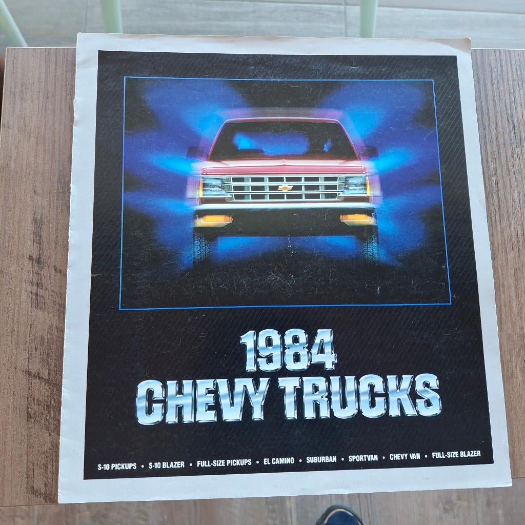CHEVROLET 1984   CHEVY TRUCKS, Ophalen of Verzenden, Zo goed als nieuw, Chevrolet