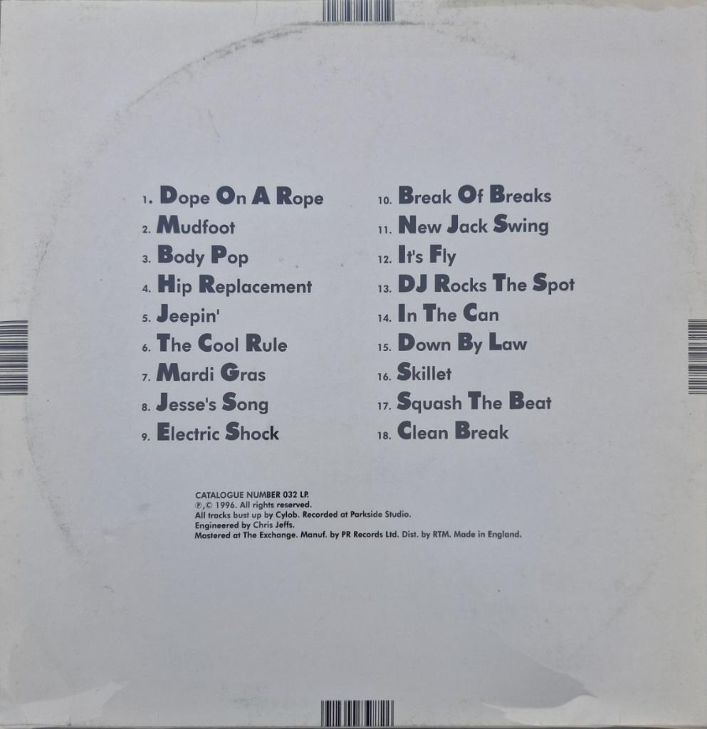 2 x LP Cylob presents  " Loops & Breaks", Beschermende buitenhoes, Ophalen of Verzenden, Gebruikt, 12 inch