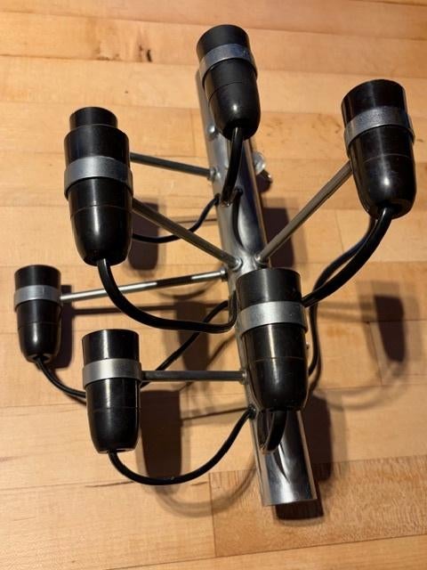 Muurlamp iconisch, Huis en Inrichting, Ophalen, Zo goed als nieuw, Metaal
