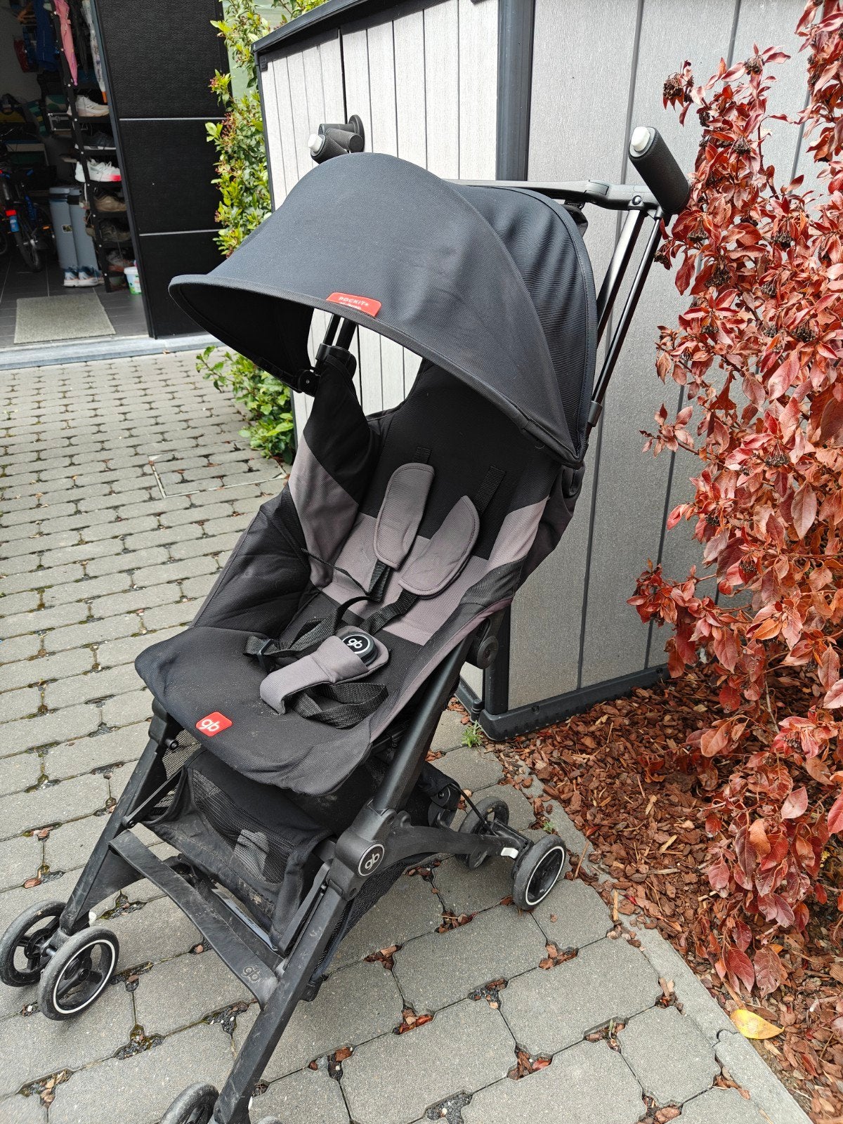 Plooibuggy QB pockit+, Kinderen en Baby's, Buggy's, Ophalen, Gebruikt, Overige merken, Verstelbare rugleuning