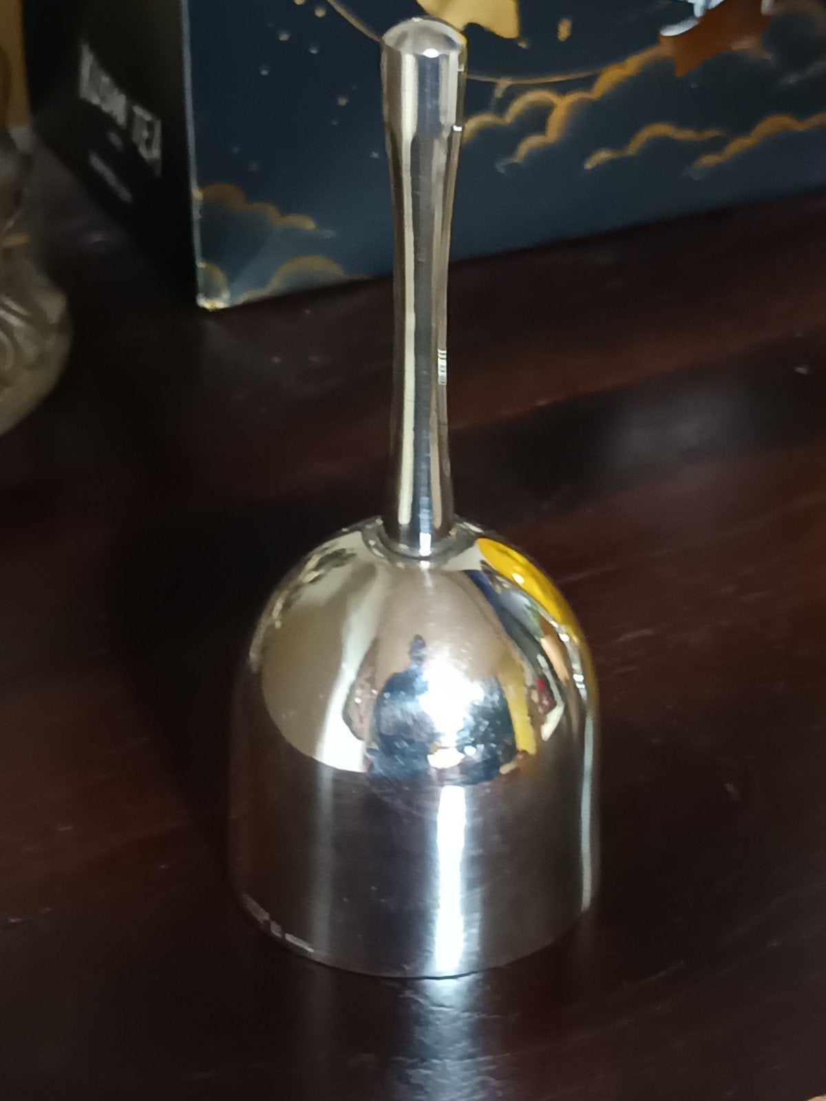 Cloche de table métal argenté cristofle, Argent