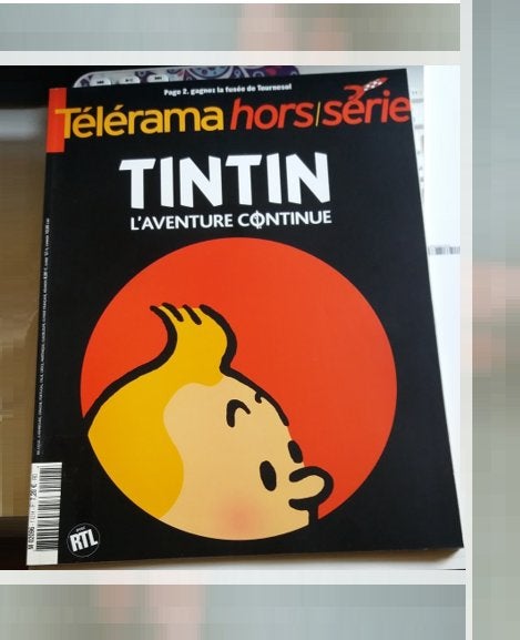 Tintin lot de 3 tomes divers - ENVOI BPACK à DOMICILE INCLUS, Livres, Enlèvement ou Envoi