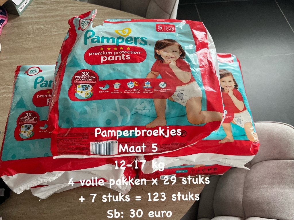 Pamperbroekjes, Ophalen, Nieuw, Overige typen, Overige merken