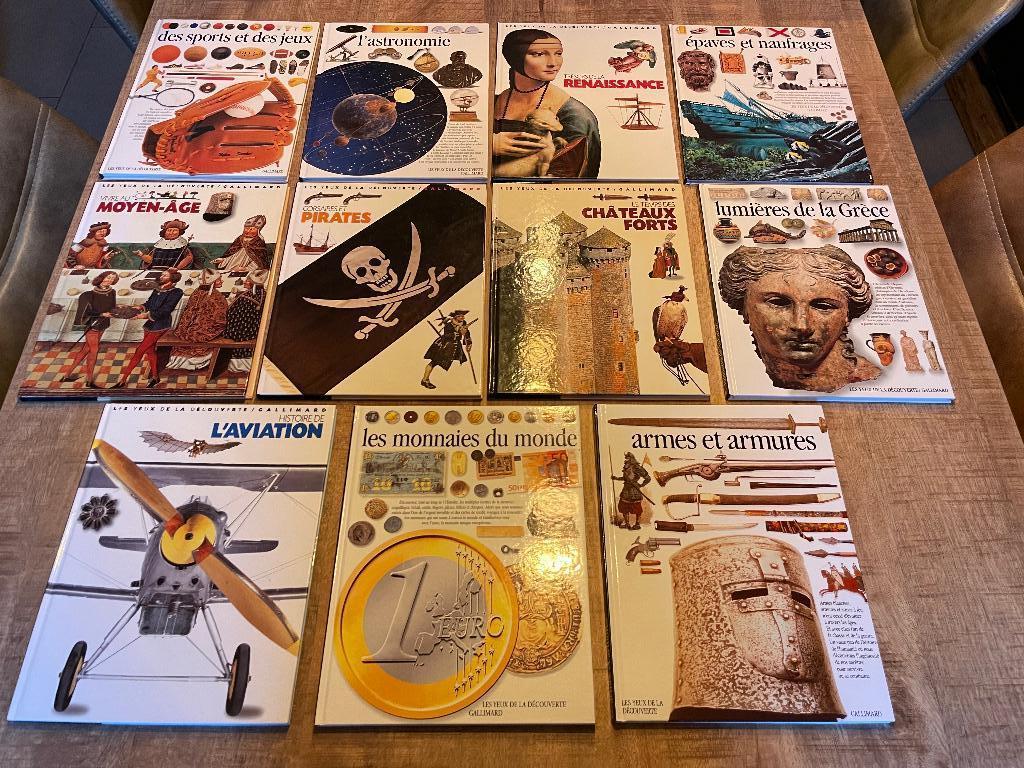 Lot « Les yeux de la découverte » de Gallimard, Enlèvement ou Envoi, Comme neuf