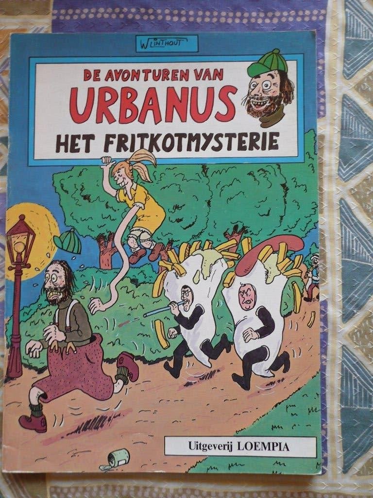 URBANUS NUMMERS 1, 2 EN 5 EERSTE DRUKKEN IN ZEER MOOIE STAAT, Boeken, Gelezen, Linthout en Urbanus, Ophalen of Verzenden, Meerdere stripboeken