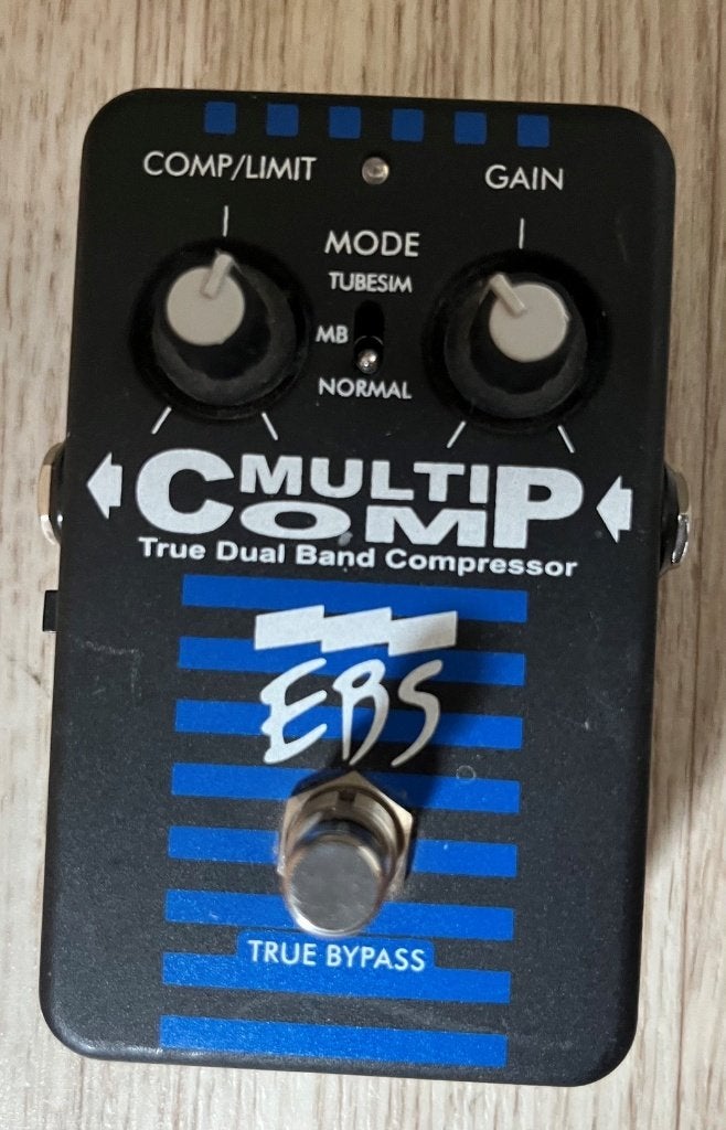 EBS MultiComp basspedaal, Muziek en Instrumenten, Ophalen, Gebruikt, Compressor