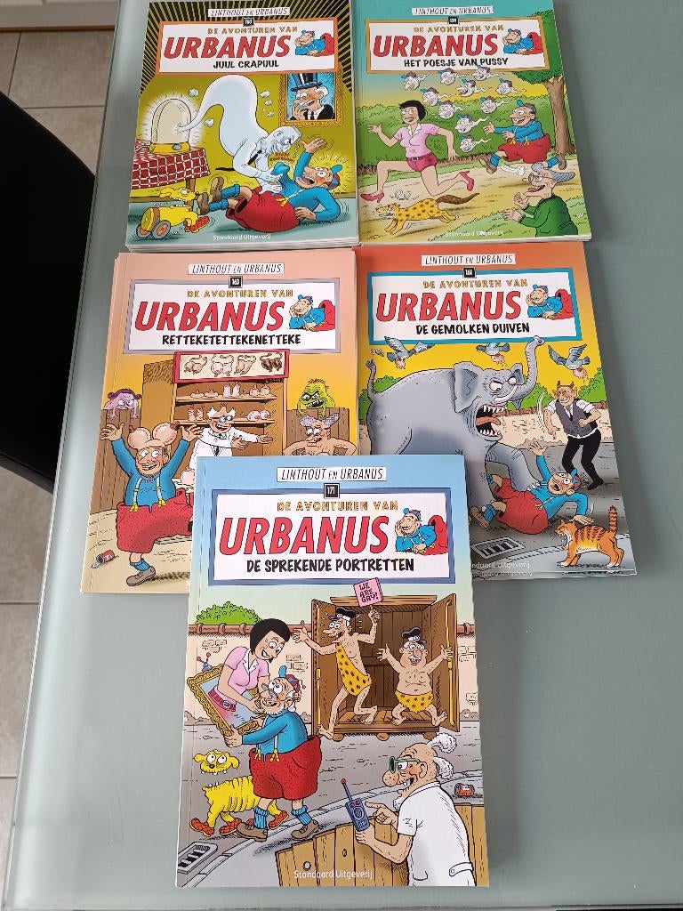 6 splinternieuwe URBANUS strips hoge nummers, Boeken, Stripverhalen, Meerdere stripboeken, Ophalen of Verzenden, Nieuw, Linthout en Urbanus