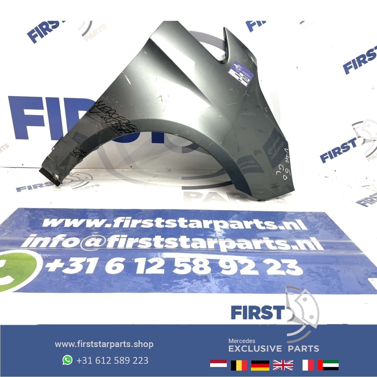 W447 VITO ZIJSCHERM RECHTS VOOR A447810714003 Mercedes V KLA, Garde-boue, Droite, Utilisé, -