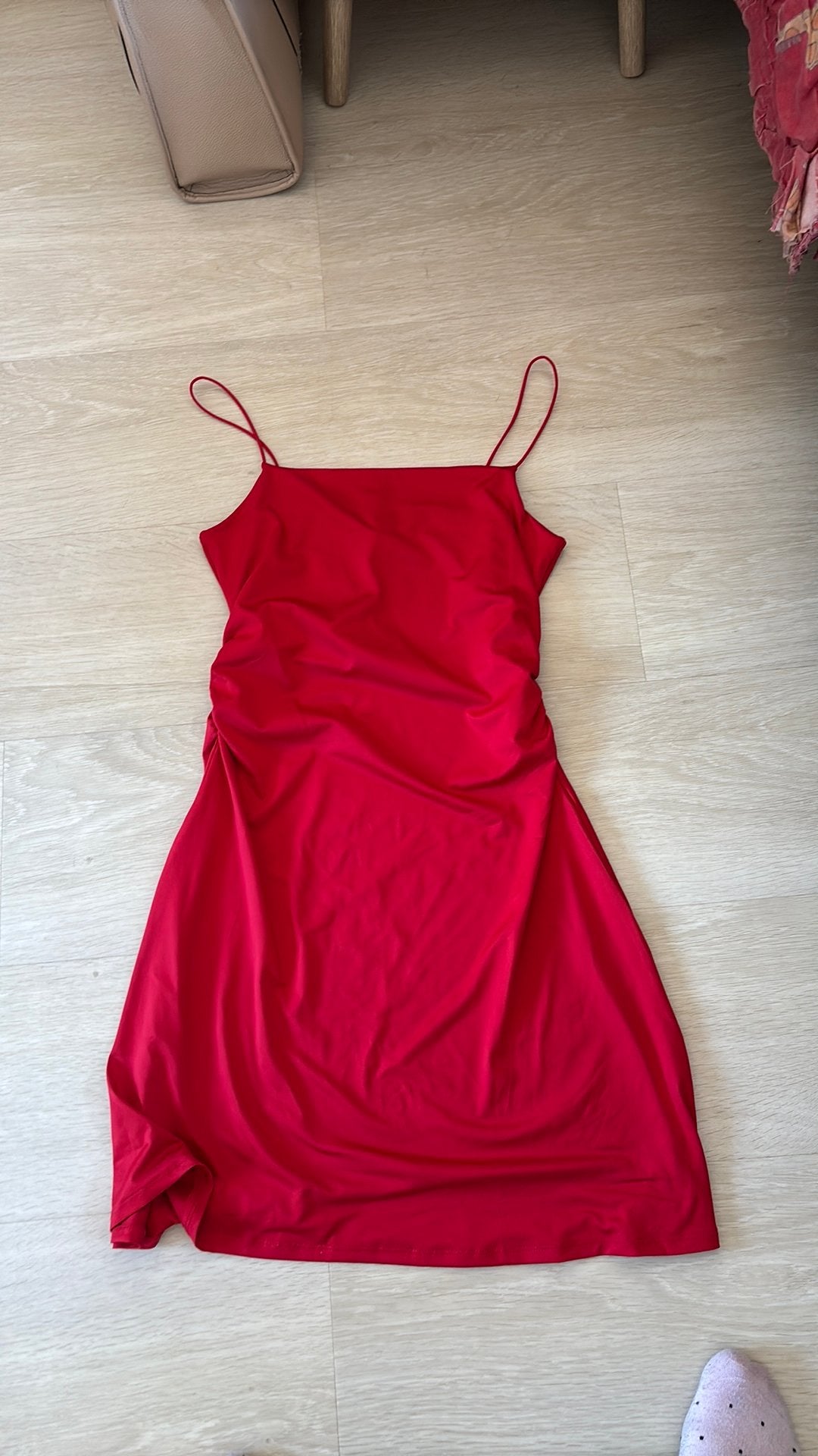 Feestkleedje maat m, Cocktailjurk, Zo goed als nieuw, Rood, Ophalen