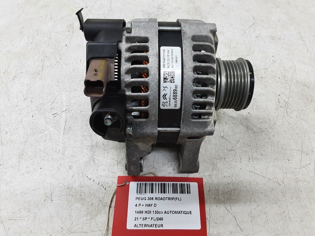 ALTERNATEUR 308 (L3 / L8 / LB / LH / LP) (9835688980), Kontakt-peugeot@peugeot.com, Utilisé, Peugeot Deutschland GmbH, Bahnhofsplatz
65423  Rüsselsheim, DE