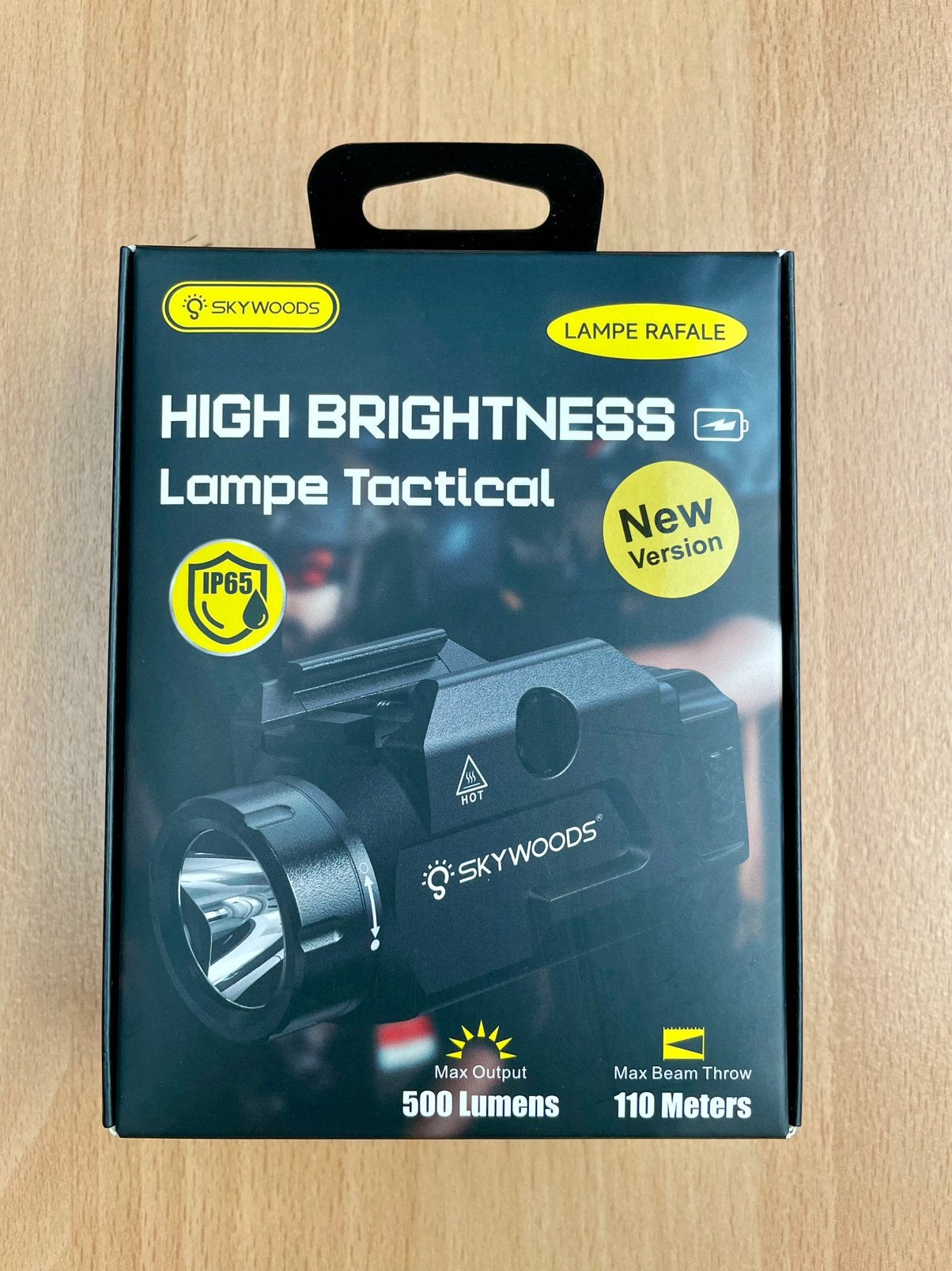 AIRSOFT - Skywoods Tactical lamp RAFALE PL500 (NEW), Enlèvement, Neuf