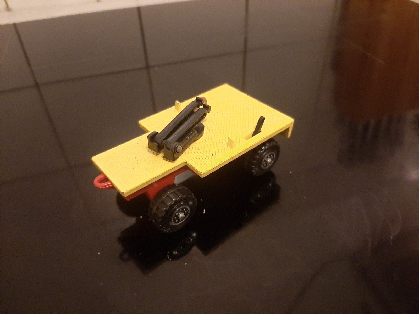 Aanhanger Machtbox 1981, Hobby & Loisirs créatifs, Voitures miniatures | 1:43, Enlèvement ou Envoi, Comme neuf, Autres types, Matchbox