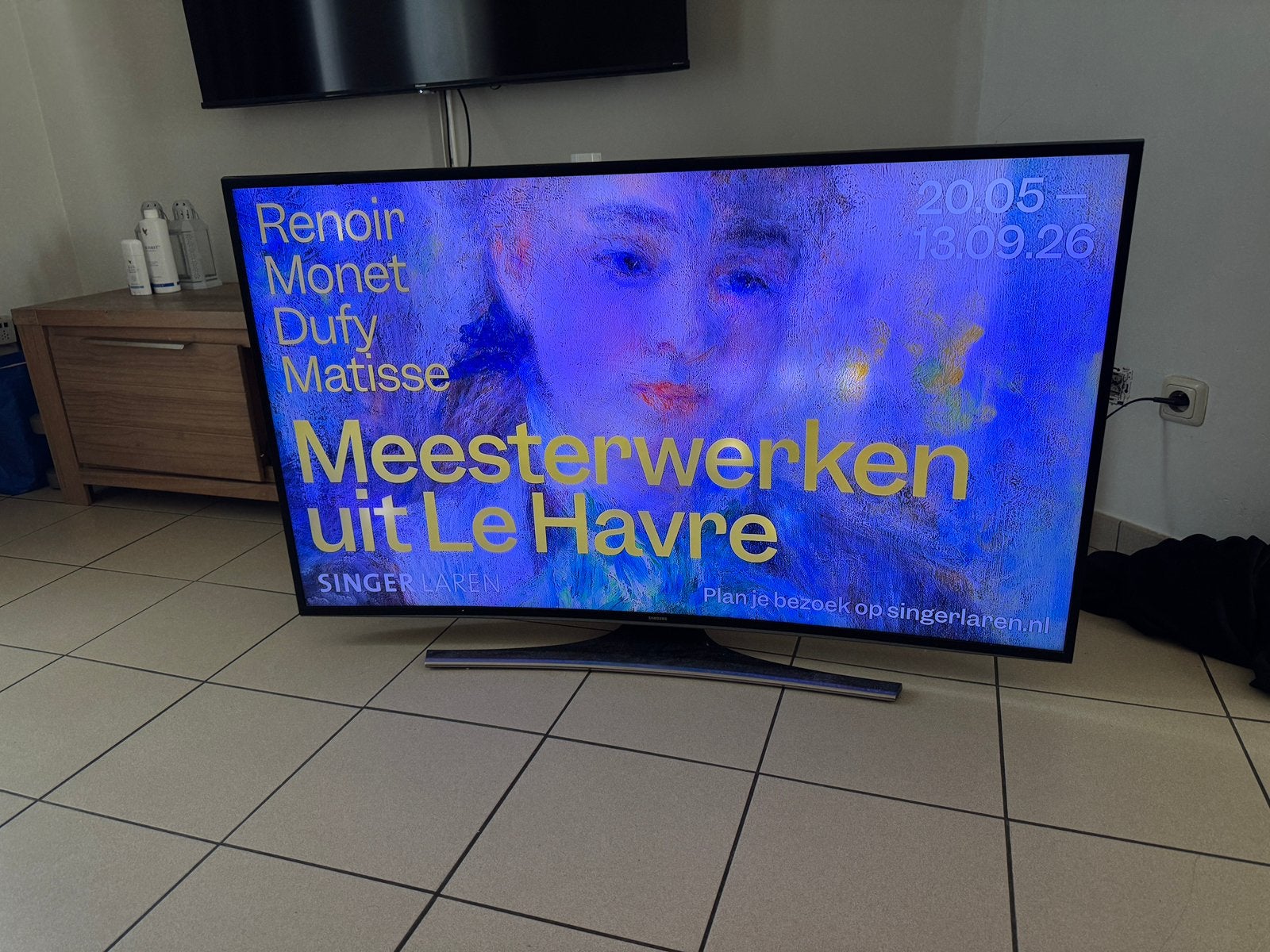 Grote samsung tv, Audio, Tv en Foto, Televisies, Ophalen, Zo goed als nieuw, Samsung