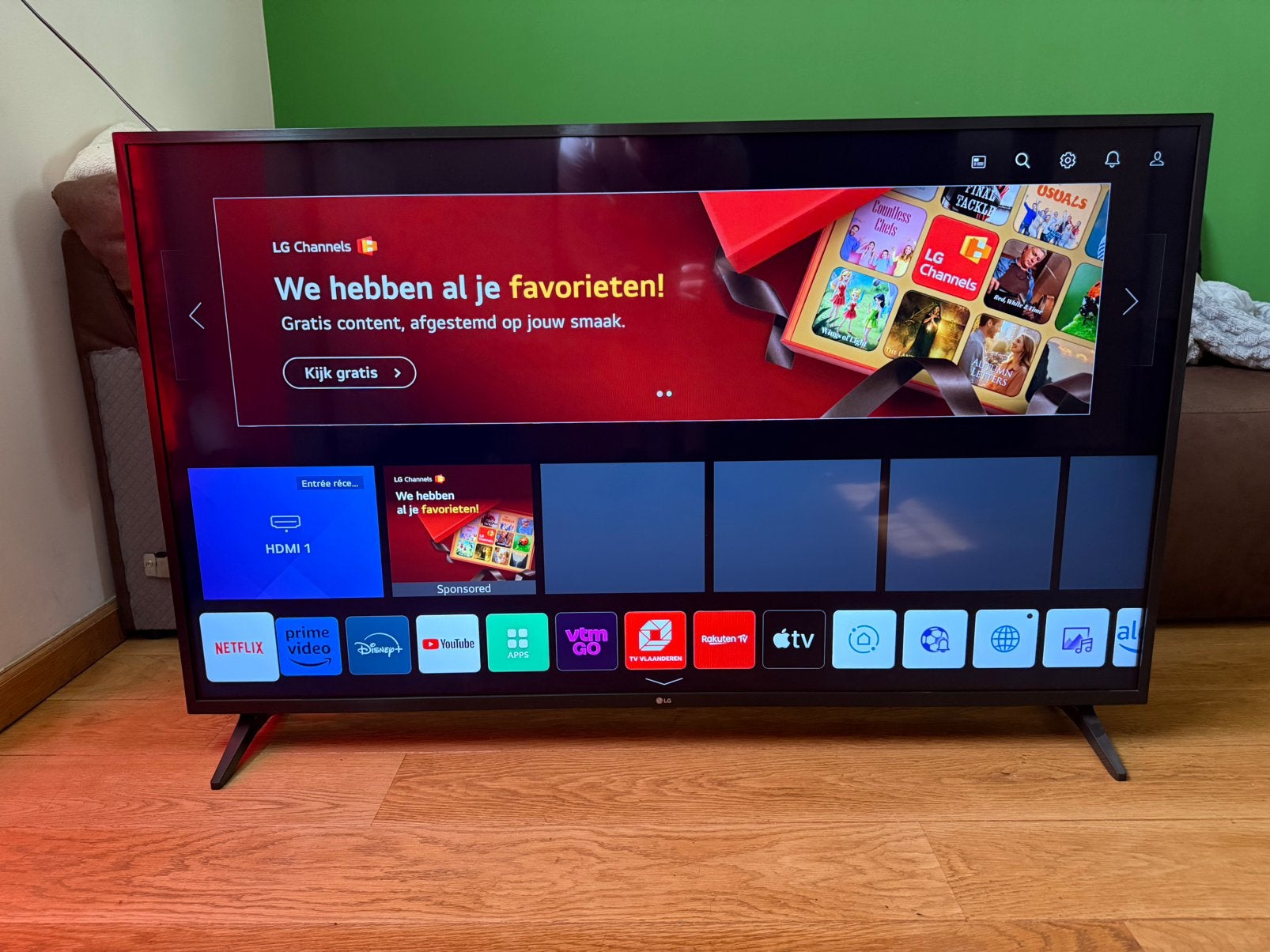 LG QNed 55 pouces Smart TV, Ophalen, QLED, Zo goed als nieuw, 100 cm of meer