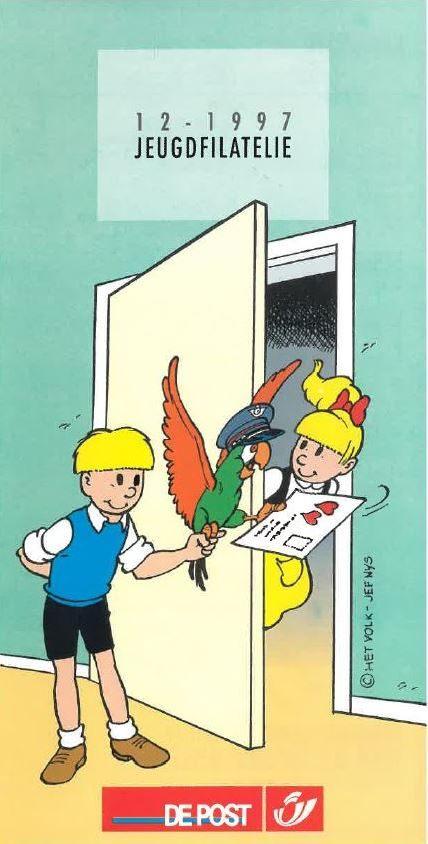 Jeugdfilatelie Jaar 1997 - Jommeke / Gil, Ophalen, Nys Jef, Eén stripboek, Nieuw