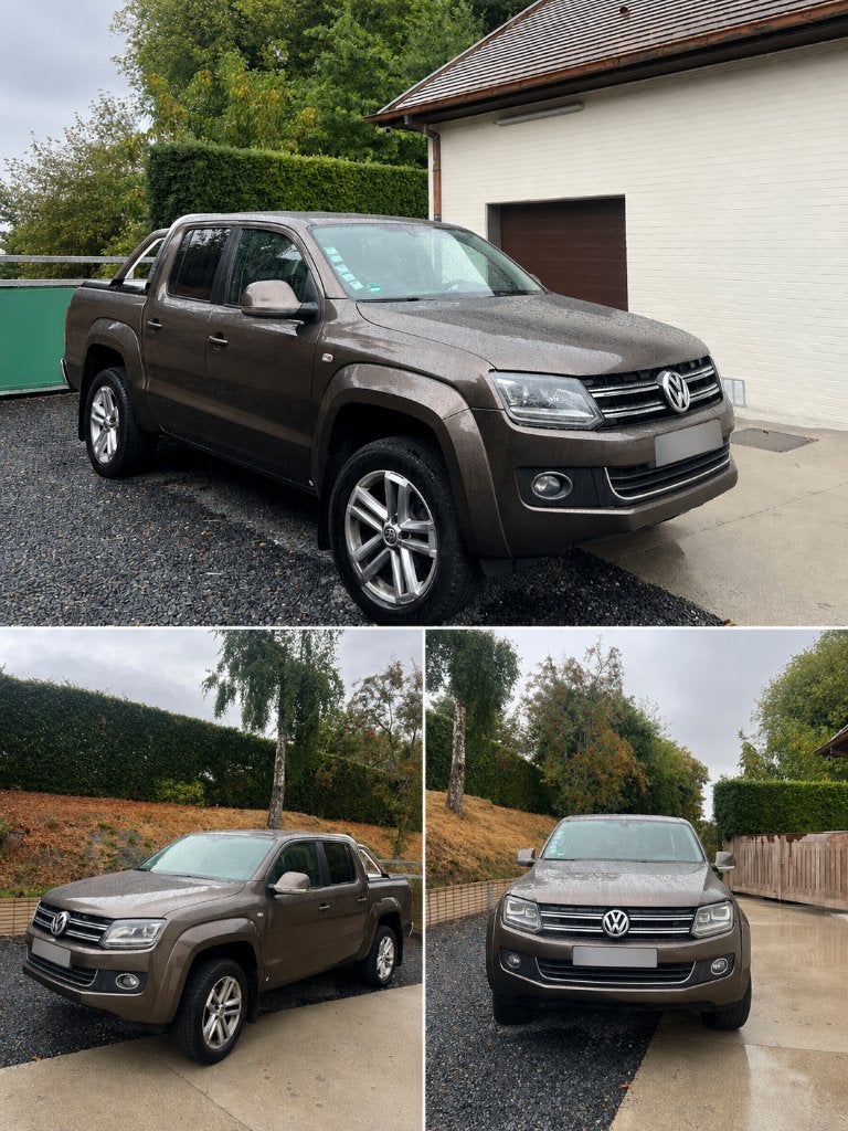 Volkswagen Amarok DC Highline 2.0 TDI 180PK 4x4 – Automaat, Automaat, Bruin, Leder, 5 deurs