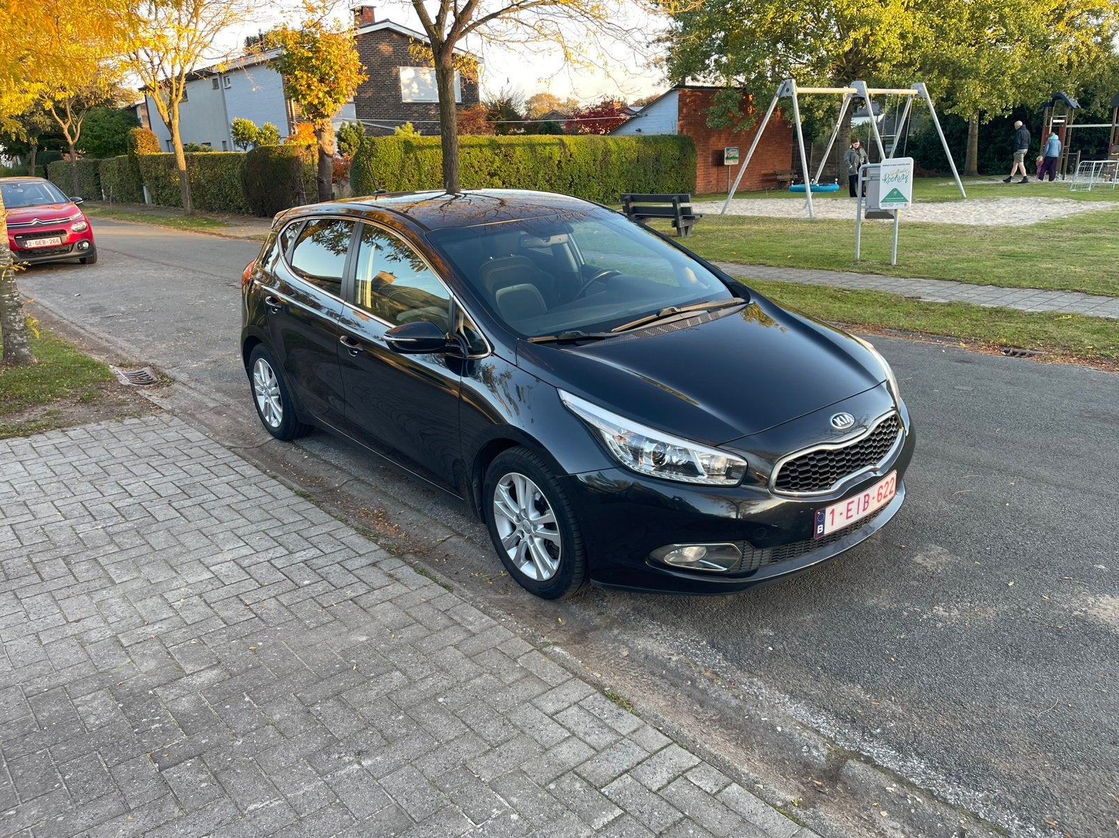 Kia Ceed 1.4cc benzine, Auto's, Voorwielaandrijving, Stof, Zwart, 4 cilinders