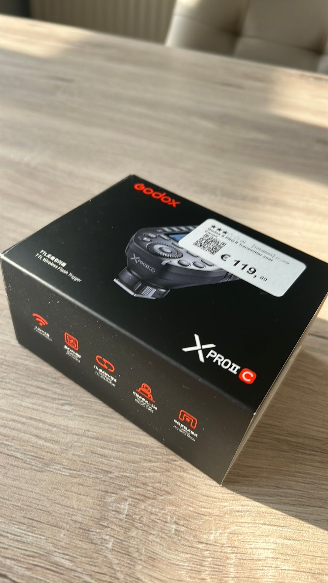 Godox X Pro 2 transmittor voor Canon, Ophalen, Zo goed als nieuw, Canon