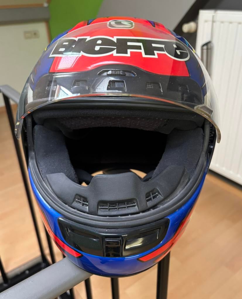 casque moto Nikel, Enlèvement, S