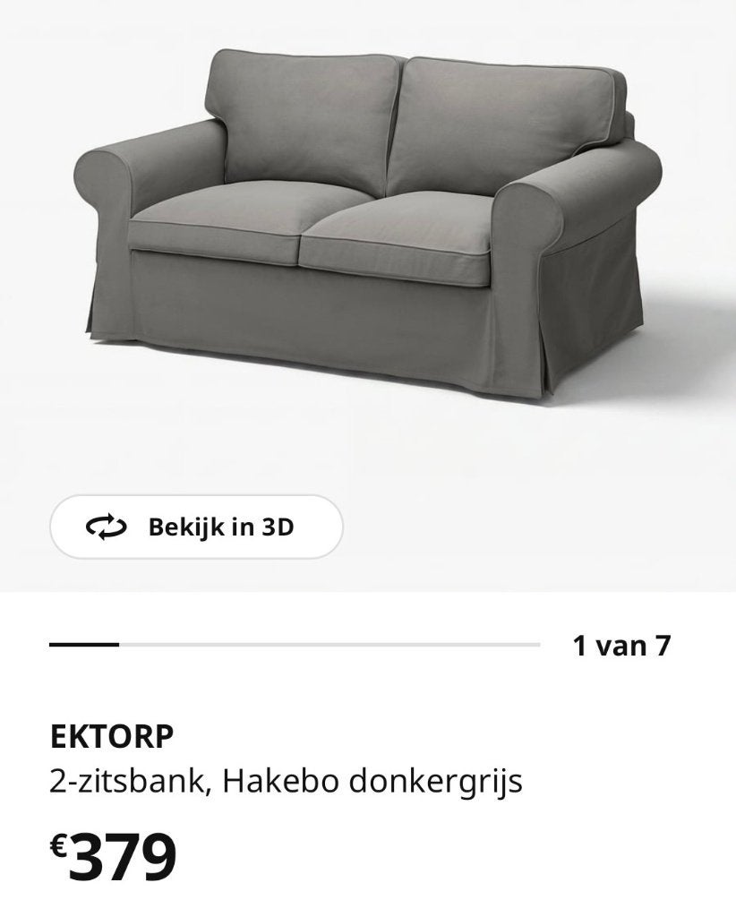 2 en 3-zitszetel en voetenbank Ikea, Maison & Meubles, 75 à 100 cm, Banc droit, Bois, Enlèvement