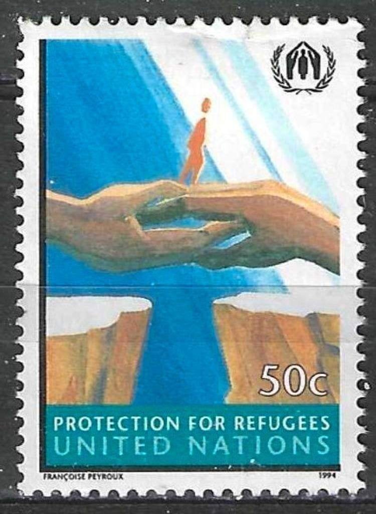 VN-New York 1994 - Yvert 655 - Vluchtelingen (ZG), Postzegels en Munten, Verzenden, Postfris