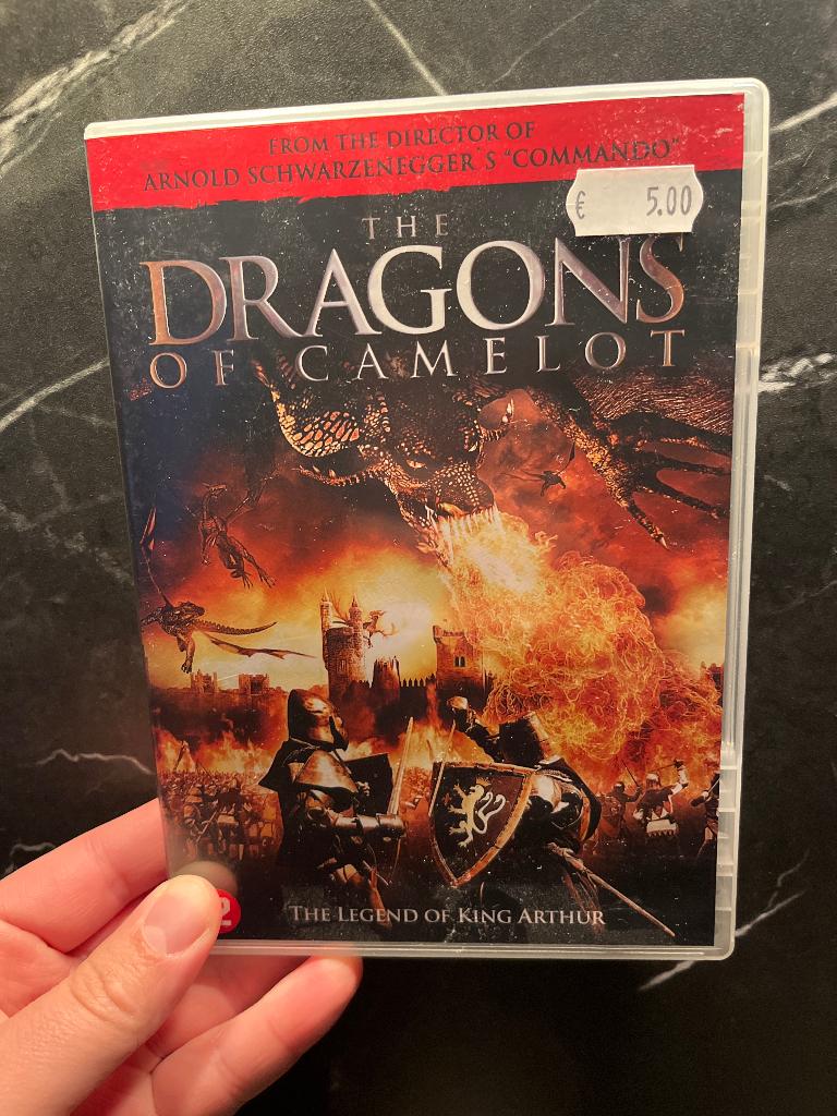 DVD - the dragons of camelot, Cd's en Dvd's, Vanaf 12 jaar, Ophalen, Zo goed als nieuw