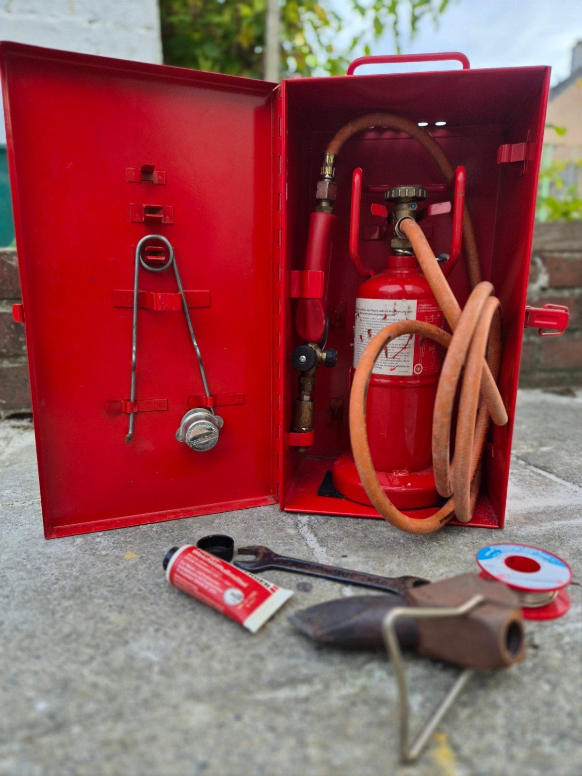 kit de brasage Rothenberger, Ophalen, Gebruikt