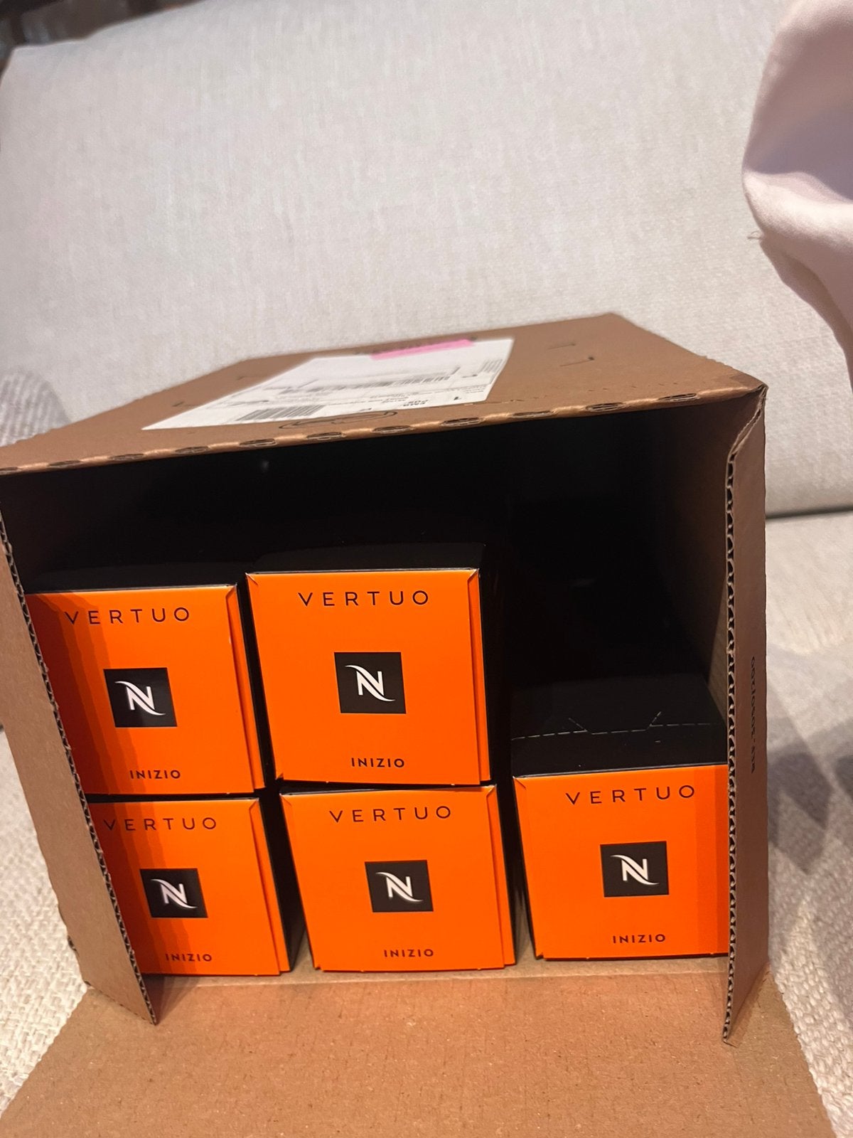 Nespresso vertuo inizio capsules, Enlèvement, Comme neuf, Nespresso