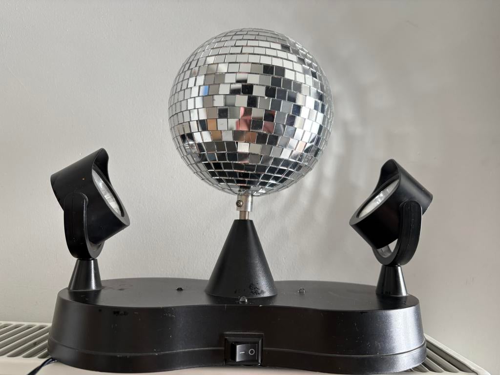 Boule disco avec lumière, Musique & Instruments, Lumières & Lasers, Enlèvement ou Envoi, Comme neuf, Boule à facettes, Couleur