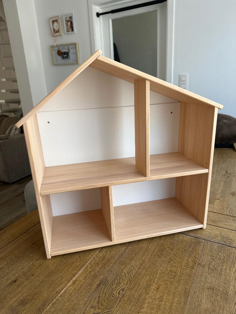 Maison de poupée/armoire ouverte, beige/blanc, Moins de 25 cm, Moins de 100 cm, Comme neuf, Enlèvement
