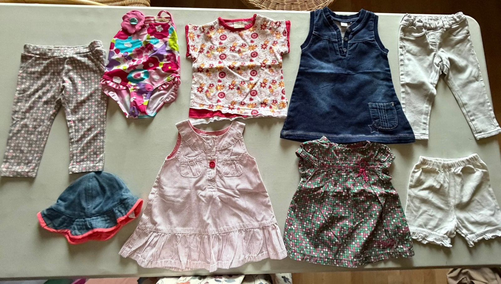 19 vêtements pour bébés filles (74), Enlèvement, Comme neuf, Taille 74
