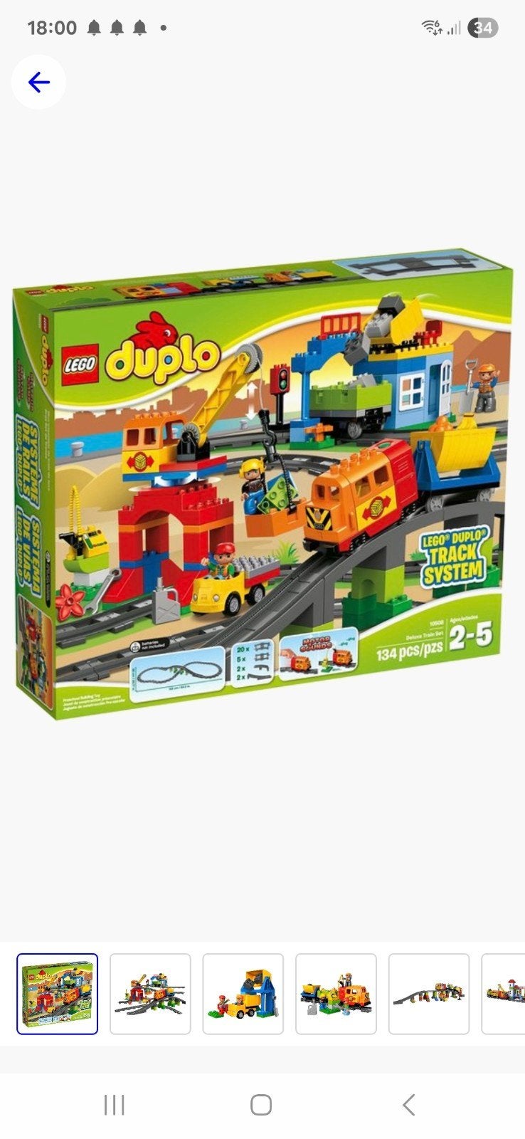 Lego duplo trein en meer, Kinderen en Baby's, Speelgoed | Duplo en Lego, Ophalen of Verzenden, Duplo