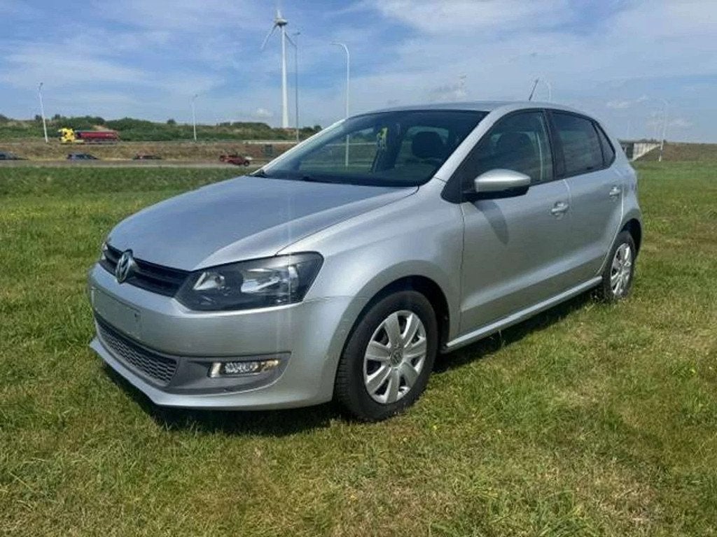 Volkswagen Polo Polo 1.2i / Garantie 12m. (bj 2010), Auto's, Euro 5, Gebruikt, Zwart, 1198 cc