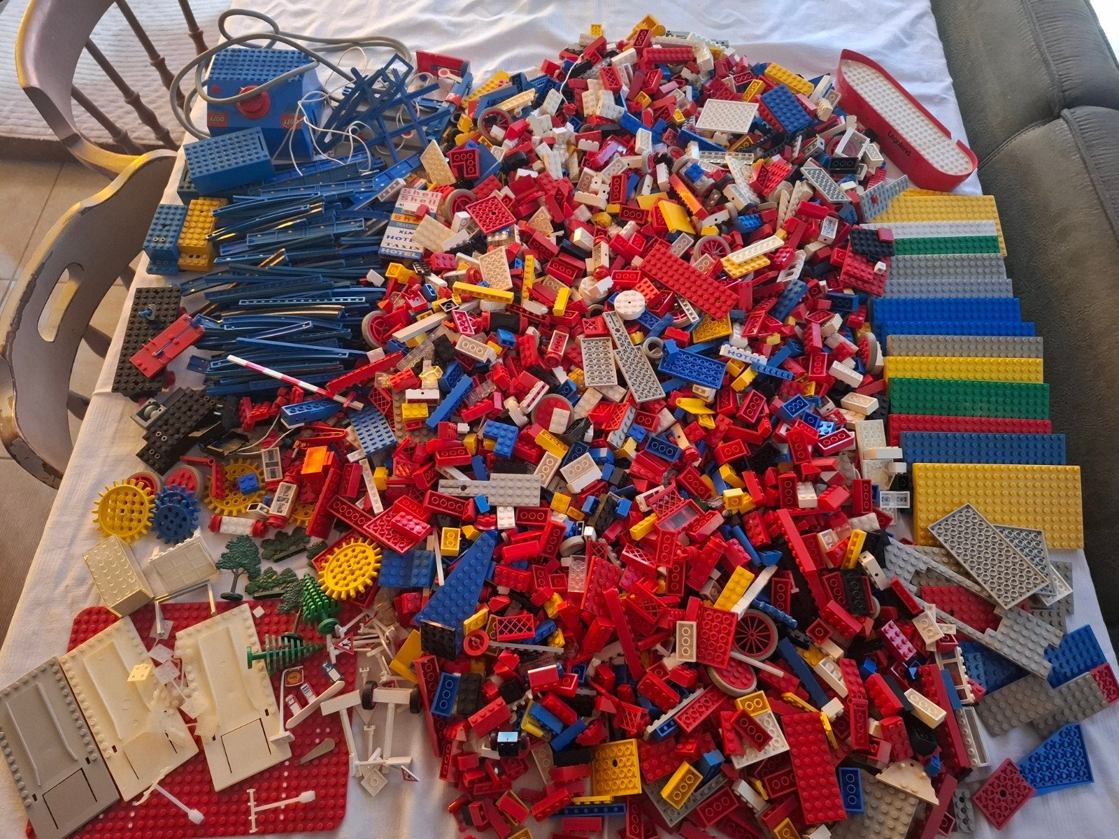 Grand lot de Lego vintage, Enlèvement ou Envoi, Lego, Utilisé, Briques en vrac